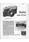 Mamiya Super De Luxe manual. Camera Instructions.